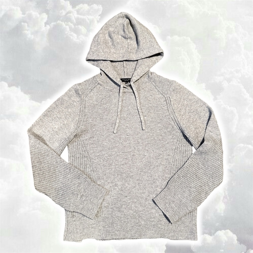 🖤Rag & Bone wool/cashmere blend hoodie sweater